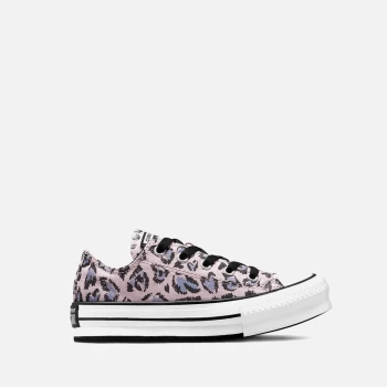 Converse Kids Chuck Taylor All Star Eva Lift Trainers - Himalayan Salt/Black/White - UK 10 Kids