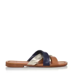 image of Dune London Dune Laural Slides - Blue