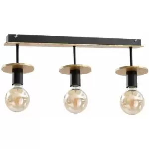 image of Keter Saturn Ceiling Spotlight Bar Gold, 60cm, 3x E27