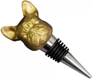 Image of Iron & Glory Bulldog Bottle Stopper