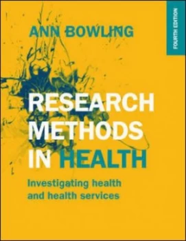 Image of Research Methods in Health by Ann Bowling Book