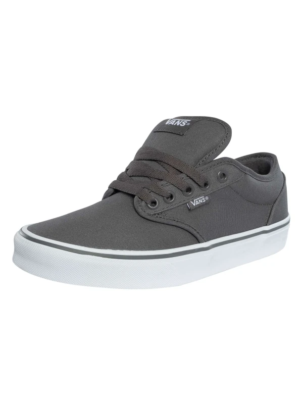 Image of Vans Atwood Canvas Trainers Mens - Grey Grey 8