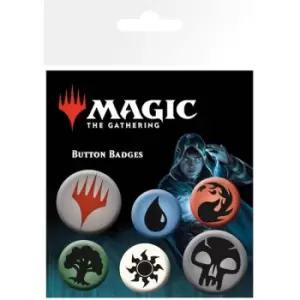 Image of Magic the Gathering Mana Symbols Badges