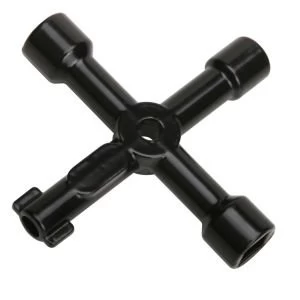Image of Diall Zinc Alloy 4 Way Utility Key