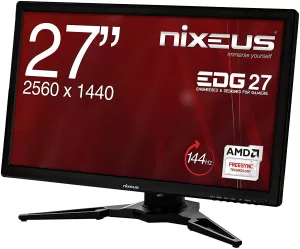 Image of Nixeus EDG 27" NX-EDG27S V2 Quad HD IPS LED Gaming Monitor