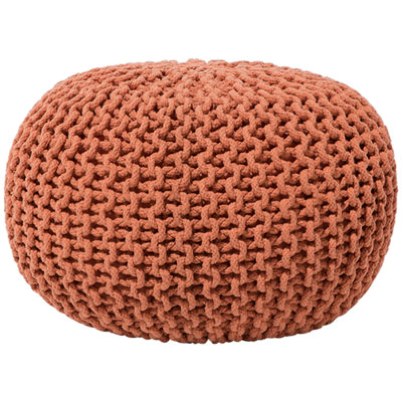 Image of Beliani Pouffe Conrad Cotton Copper