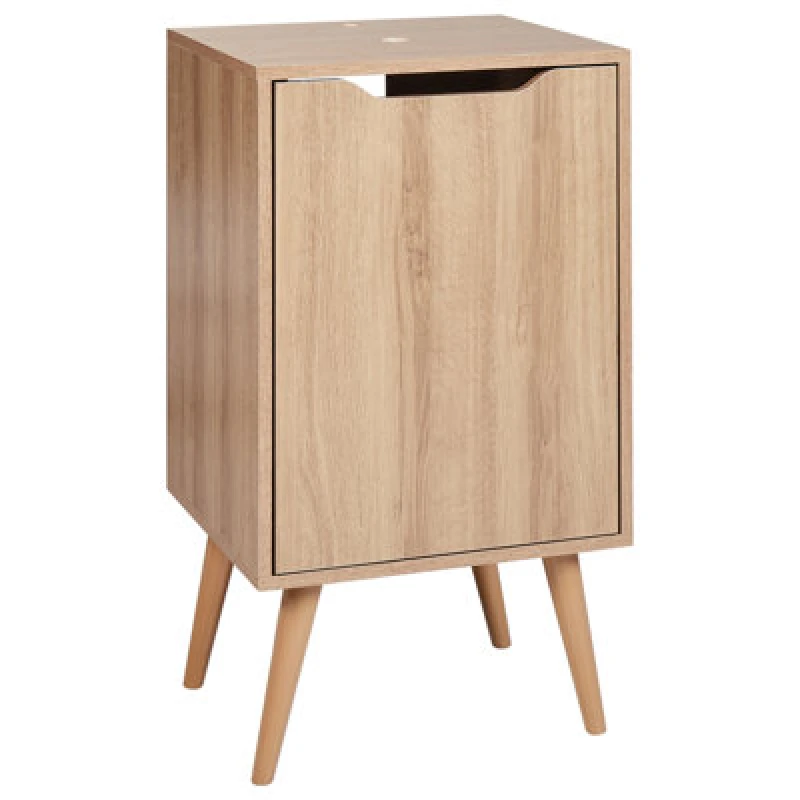 Image of Beliani Washbasin Cabinet Franca 45cm Light Brown