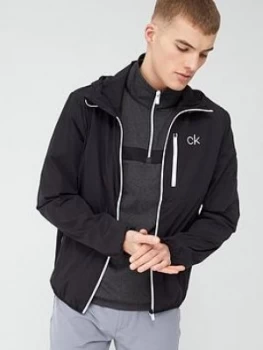 Image of Calvin Klein Golf 24/7 Ultra-Lite Jacket - Black, Size S, Men