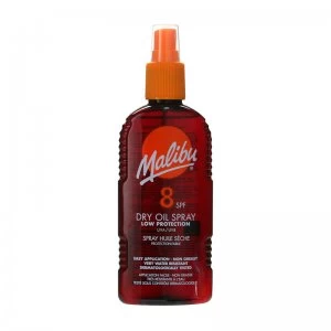 image of Malibu Sun Dry Oil Spray SPF8 200ml