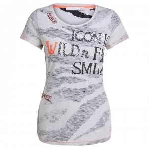 Image of Oui Wild Logo T-Shirt - Camelgrey 0709