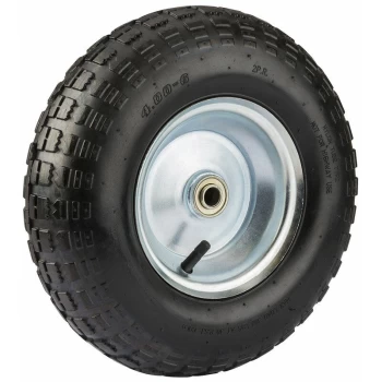 image of 41388 - Pneumatic Rubber Wheel - Draper