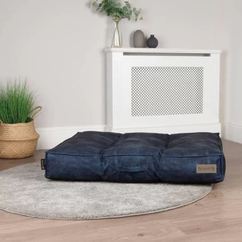 image of Dog Mattress Kensington Size M 80x60cm Navy - Blue - Scruffs&tramps