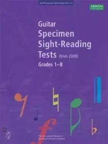Image of Guitar Specimen Sight-Reading Tests, Grades 1-8