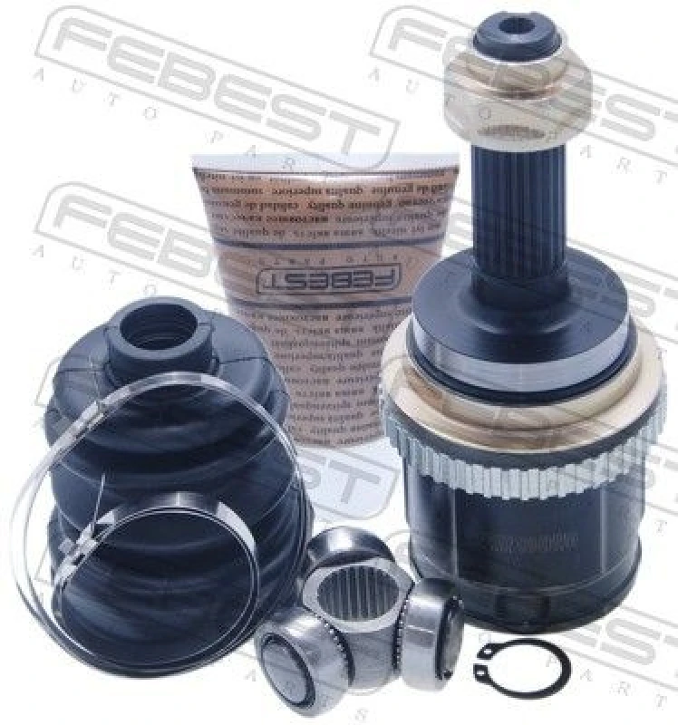 Image of FEBEST 0310-RD1RA50 Joint, drive shaft Wheel Side, with ABS sensor ring Joint,drive shaft (236)