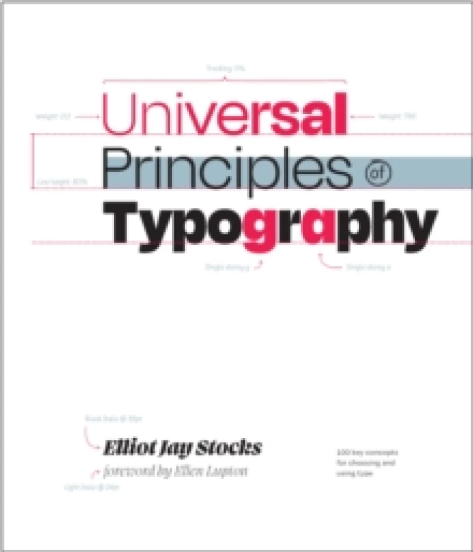 Image of Universal Principles of Typography. Hardback. By Elliot Jay Stocks Books