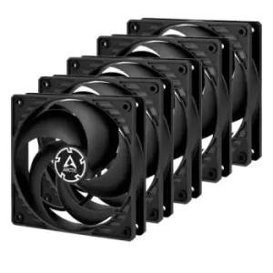 Image of ARCTIC P12 PWM PST Value Pack (Schwarz/Schwarz) 120 mm PWM PST Lfter optimiert fr statischen Druck