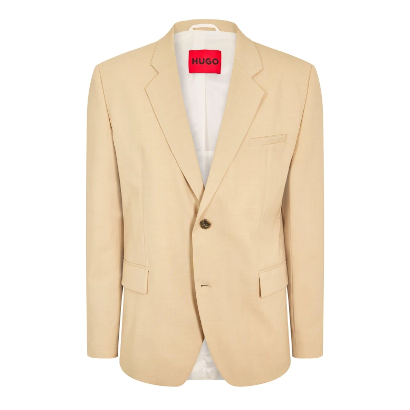 Image of Hugo Mens Kris231X Blazer Open Beige male 36 (46)