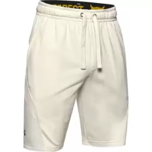 image of Under Armour Project Rock Terry Shorts Mens - White