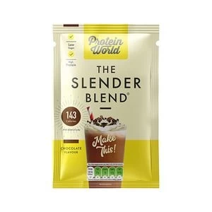 Image of Protein World Slender Blend Sachet Chocolate 40g