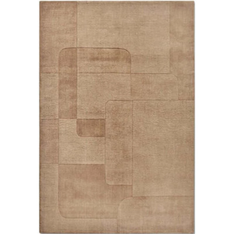 Image of The Rugs Villeroy & Boch 1906 Wool Rug Charlotte Handwoven Soft & Durable In Beige