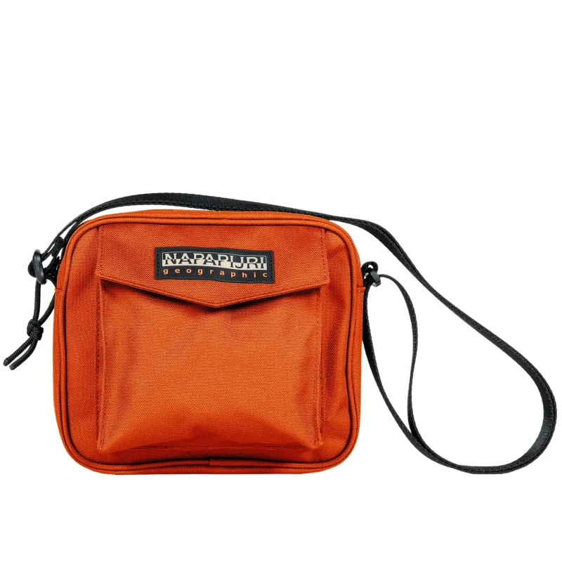 Image of Shoulder Bag Napapijri Voyage Orange Male TU