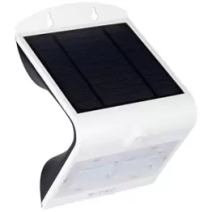 image of V-TAC Solar outdoor wall light ( + motion detector) VT-768 7523 LED (monochrome) 3.00 W Daylight white, Warm white White, Black