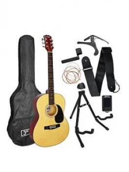 Image of 3Rd Avenue Acoustic Guitar Premium Pack - Natural
