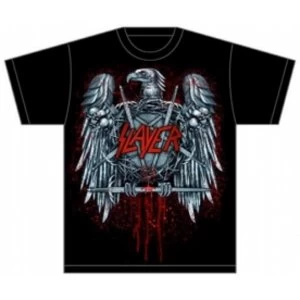 image of Slayer Ammunition Eagle Mens Black TShirt: Medium