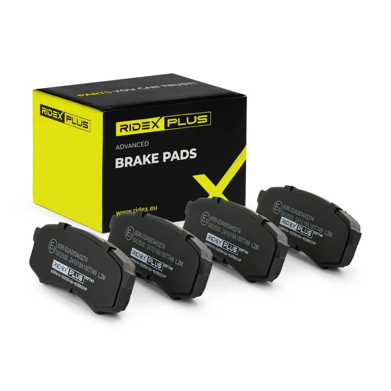 Image of RIDEX PLUS Brake pad set RIDEX PLUS 402B0231P