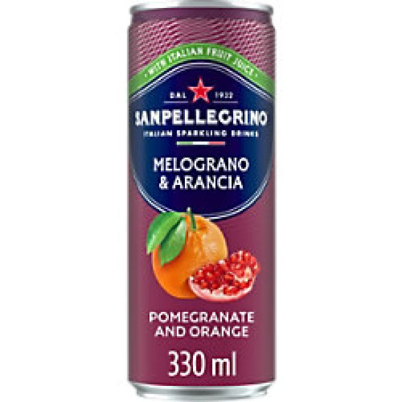 Image of San Pellegrino Pomegranate & Orange, 12 x 330ml