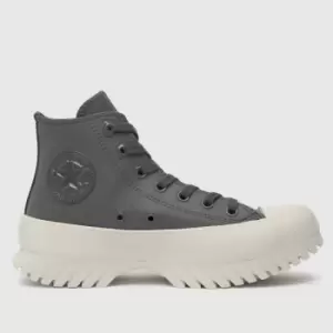 image of Converse Dark Grey All Star Lugged 2.0 Workwear Trainers