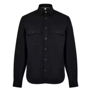 Image of Boss Owen Overshirt - Black