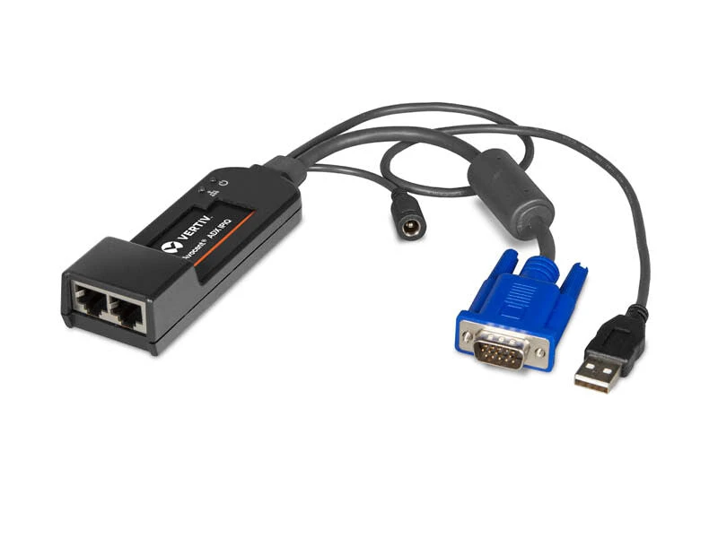 Image of Vertiv Vertiv Avocent IPIQ IP KVM Device IT Management Remote KVM Access KVM over IP| VGA 2-Year Factory Warranty - Optional Extended Warranty