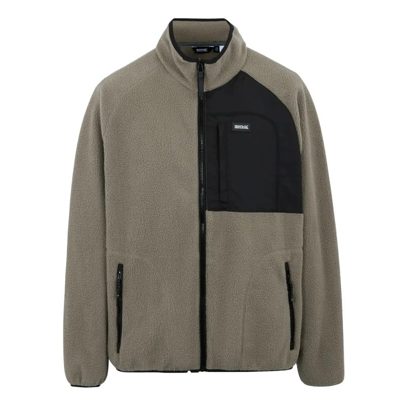 Image of Regatta Regatta Men Frankie Borg Full-Zip Insulating Fleece in Yellow Size: 2X-large Yellow XXL Male 5063516104315