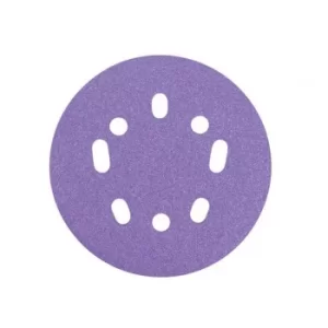 Image of Trend Aluminium Oxide Orbital Sanding Disc 125mm x 240G (Pack 50)
