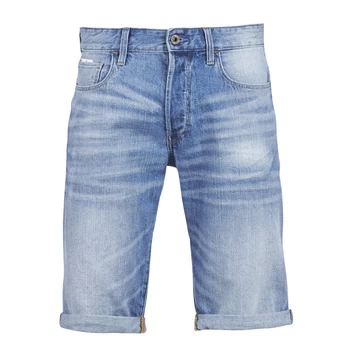 image of G-Star Raw 3302 12 mens Shorts in Blue - Sizes US 30,US 31,US 34,US 35,US 36