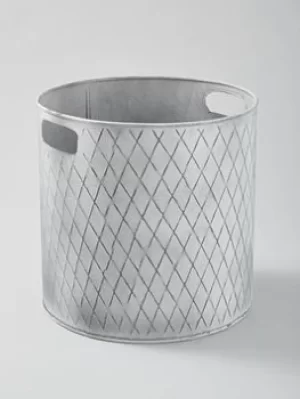 image of Ivyline 28cm Zinc Christmas Tree Bucket