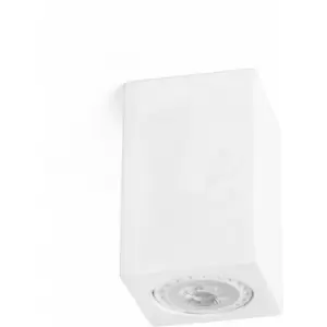 Image of White ceiling light Sven 1 bulb