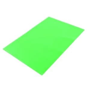 Image of Q-Connect Cut Flush Folder A4 Green Pack of 100 KF01488