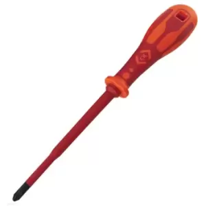 image of CK Tools T49245-2 Dextro VDE Slim Screwdriver Modulo (Plusminus) M...