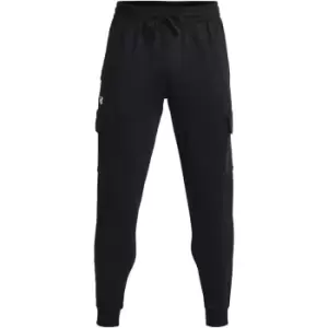 Image of Under Armour Rival Fleece Cargo Jogger - Black