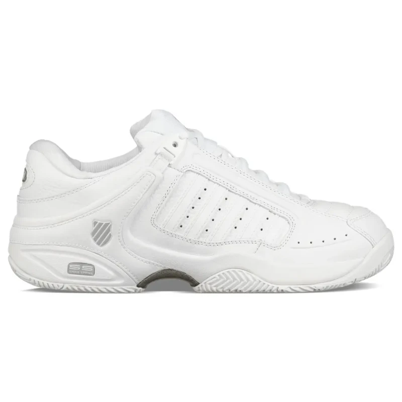 Image of K Swiss Defier RS Womens White Classic Tennis Shoes Trainers - UK 6.5 - W White female FA0188WHI6H
