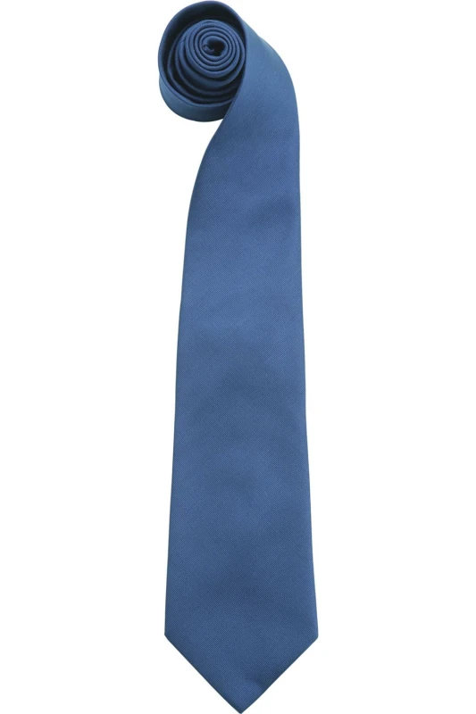 Image of Premier Premier Men “ColoursPlain Fashion Business Tie in Royal Royal One Size Male 5055805451729