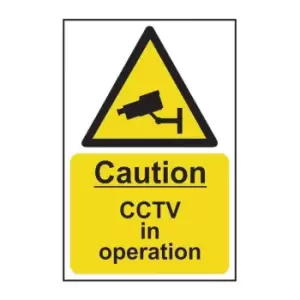 Image of Caution CCTV in Operation - Sav (200 x 300mm)
