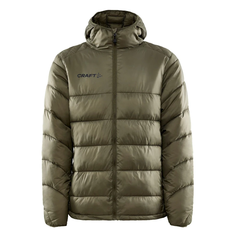 Image of Craft CRAFT Men Explore Isolate Core Stretch Padded Jacket in Dark Brown Size: Small Dark Brown S Male 5063377076837
