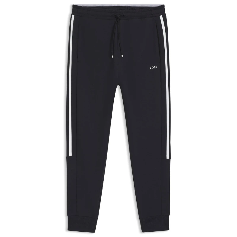 Image of Boss Hadikonos Contrast Stripe Joggers Dark Blue male 3XL