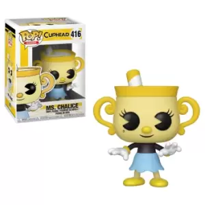 image of Cuphead Ms. Chalice Pop! Vinyl Figure