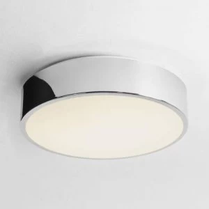 Image of LED 1 Light Large Bathroom Flush Ceiling Light Polished Chrome IP44