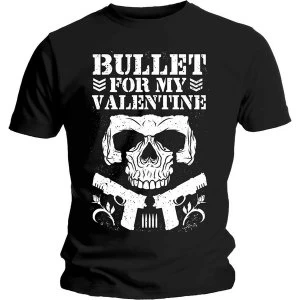 Image of Bullet For My Valentine - Bullet Club Unisex Large T-Shirt - Black