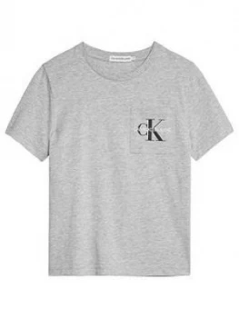 Image of Calvin Klein Jeans Boys Monogram Pocket T-Shirt